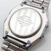 CASIO A158W Digital Alarm Silver Metal 1296 Chronograph, Band