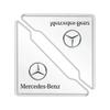 2pcs Car Door Corner Protection Decals Stickers for Mercedes Benz AMG W212 W190 C300 W220 W176 W168 W108 Car accessories EUVWX1