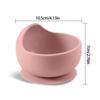 Food Grade Silicone Baby Feeding Bowl Nonslip Suction Cup Heat Resistant Easy Grip Spoon For Newborns Kids