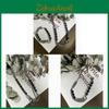 Original Design Geometric Stainless Steel Chain Bracelet And Necklace For Men And Women