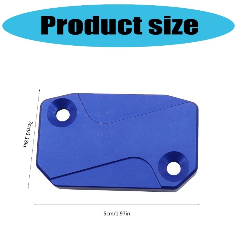 Aluminum Brake Fluid Reservoir Cover Front Rear Brake Fluid Caps  Motorbike Accessory Simple Installs for SXF/XCF/EXC