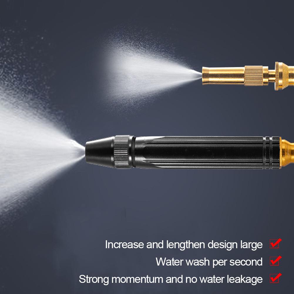 Spray Nozzle Water Gun Adjustable High Pressure Sprinkler Connector Hose Sprinkler For Cleaning Car Washer Garden Watering