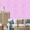 Lavender and white glitter wallpaper for living room and bedroom 50x1000