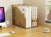 1pcs Office desk storage rack, metal file rack, file storage rack, office supplies file storage box, desktop bookshelf