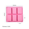 1-2 Pieces Silicone Soap Mould, Rectangular Silicone Mould, 6 Cavity Rectangular Soap Mould, Rectangular Soap Mould for DIY Soap