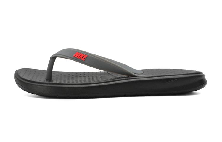 

Nike Solay Thong Black Grey 882690-009 47.5