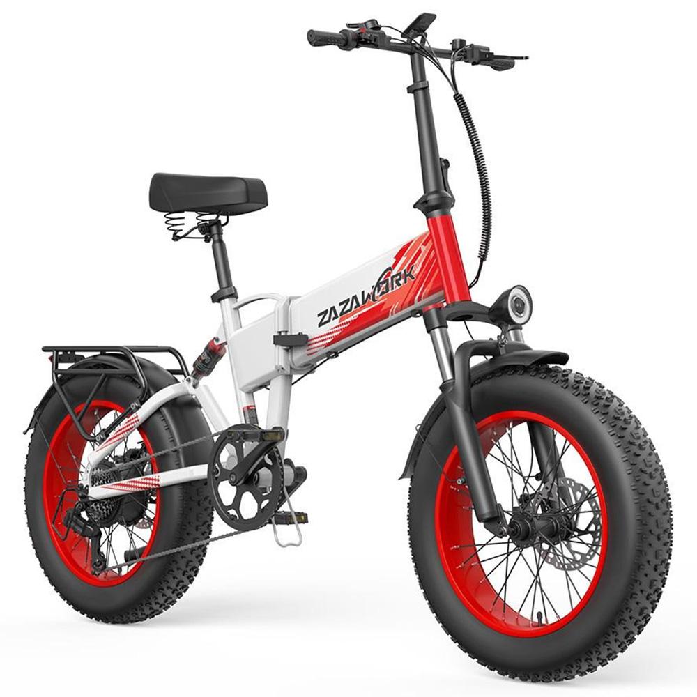 Elektriskais velosipēds Zazawork CF1000 20 riepa