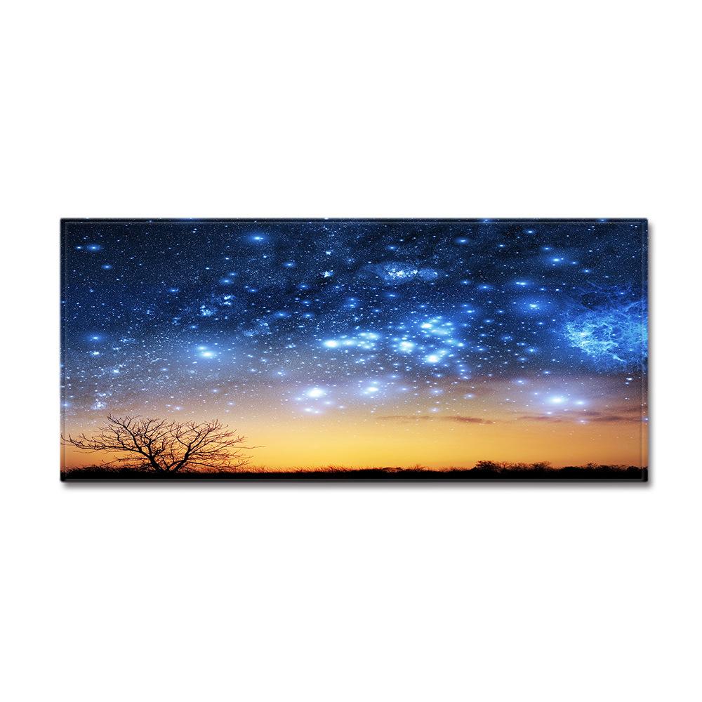 Kitchen Long Starry Sky Floor Mat Doormat Carpet Floor Mat