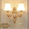 European Crystal Wall Sconce for Living Room, Bedroom, Stairway, and Aisle