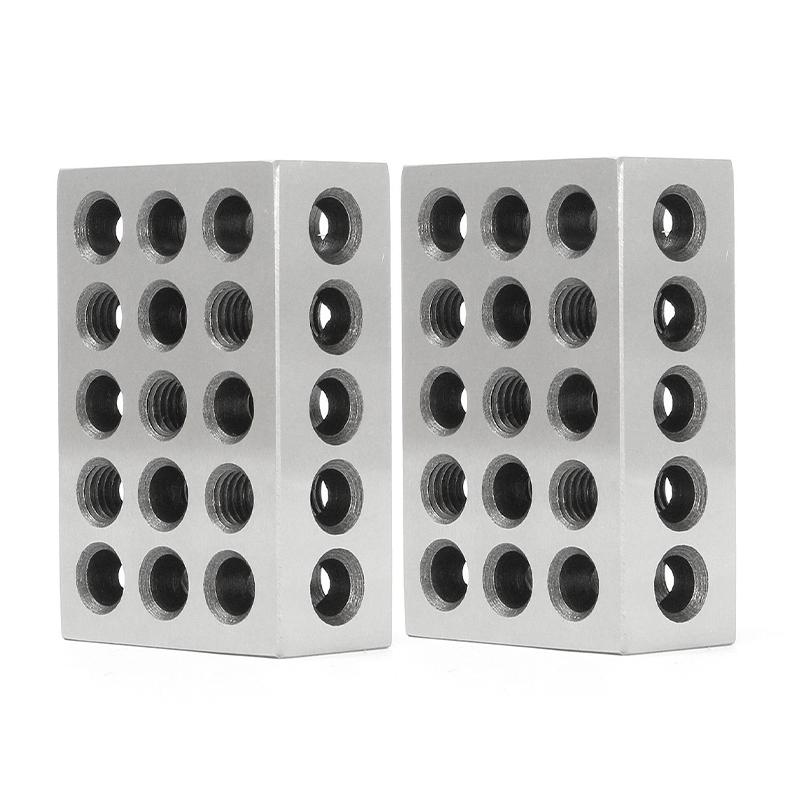 2x Engineers 1 2 3 Blocks Ultra Precision 0002/'/' Ground Hardened Milling Tool