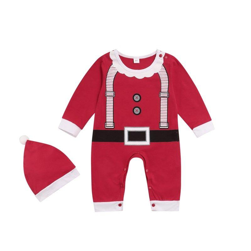 

Ma&Baby 0-12M 1st Christmas Newborn Infant Baby Boys Girls Red 0(-3m)