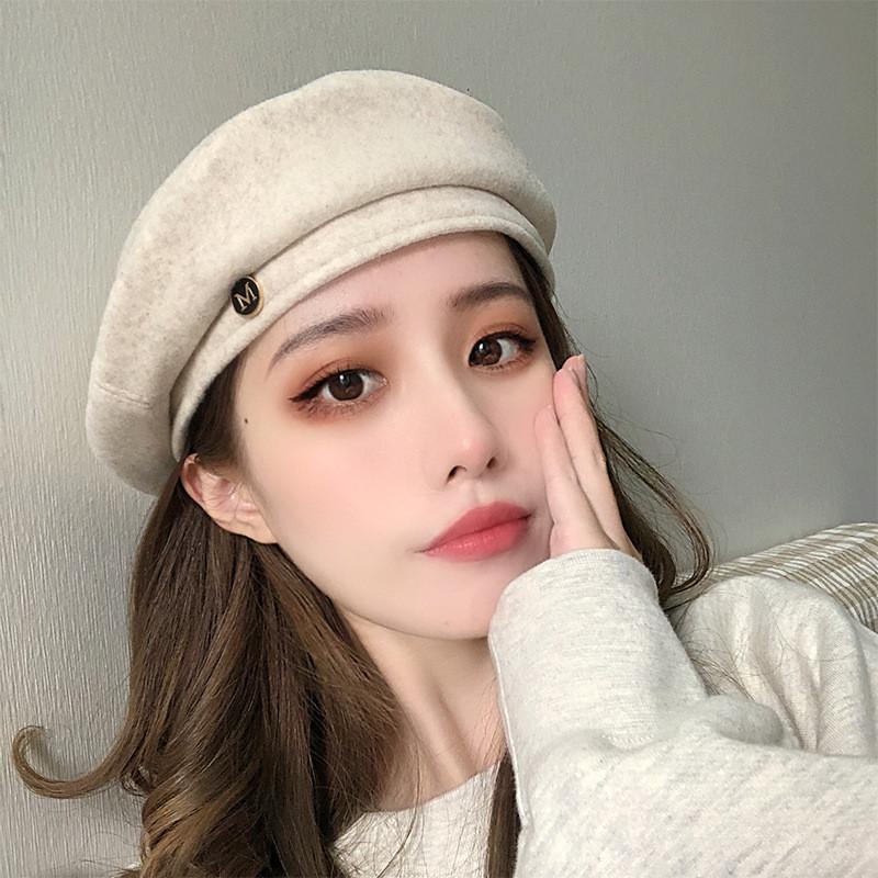 Comfortable Stylish And Womens Beret For Winter Soft Warm Hat Painter