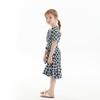 Lipbbam Kinder V-Ausschnitt ViVienne Rüschenkleid Ldm43dp01