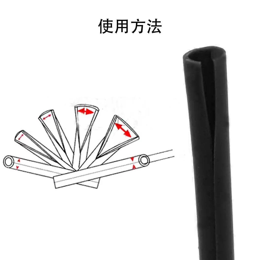 Spork Set 72 Pc Set Motorcycle/Bicycle Spoke Guard PE Material High Heat Resistant for Wheels Soft Durable Black