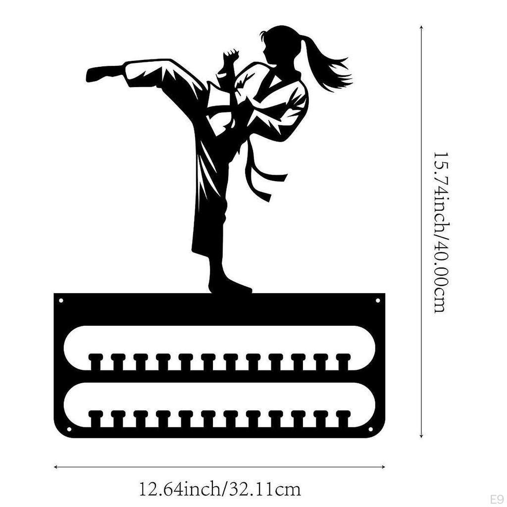 Cheer Holder Medal Hanger Sturdy Iron Award Tape Organizer of The Deportivo Share