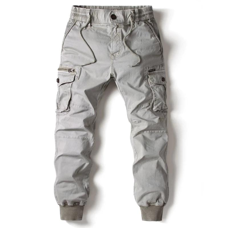 Herren Cargotaktische Hosen Gewaschene Overalls Herren Bundhosen Männliche Streetwear Lässige Cargohosen für Herren Hosen, Grösse 29-40