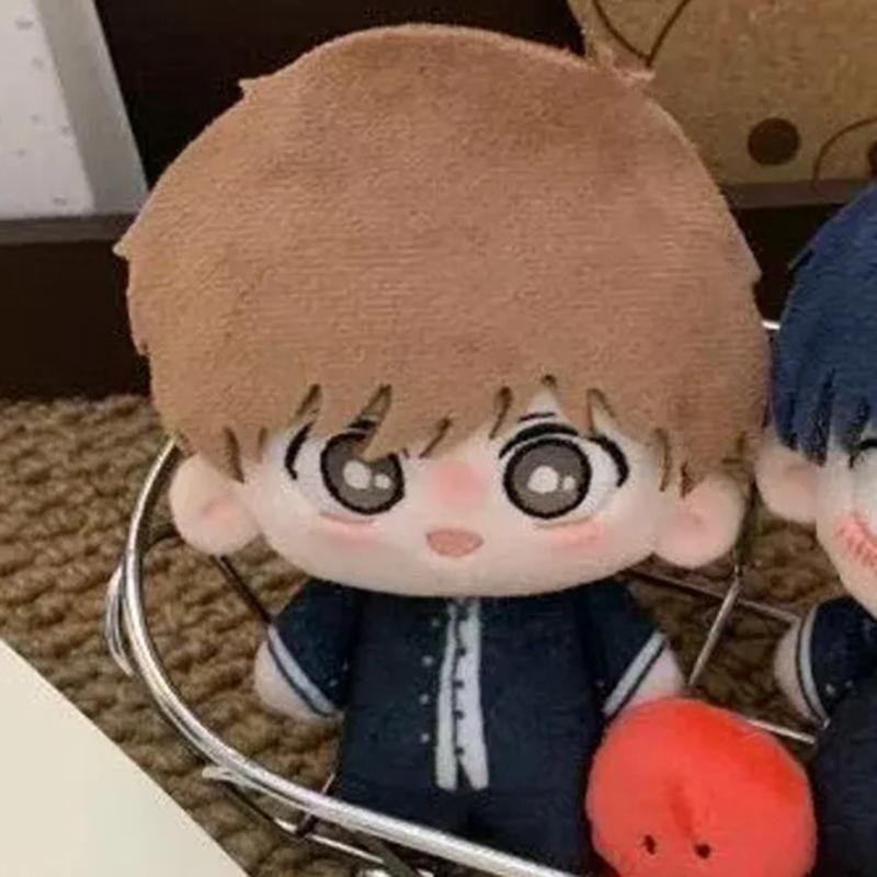 Anime Go For It Nakamura Nakamura Okuto Aikichi Hirono Cosplay Keychain Plush Cotton Doll Backpack Pendant Keyring Jewelry