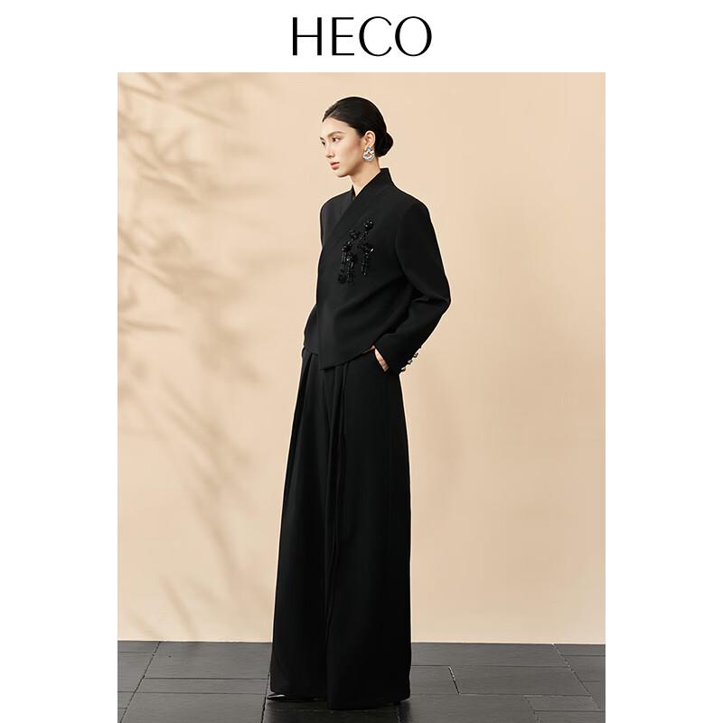 HECO Autumn/Winter Wide-Leg Suit Pants