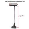 Flexible Metal Phone Stand with Clamp for Live Broadcasts and Selfies