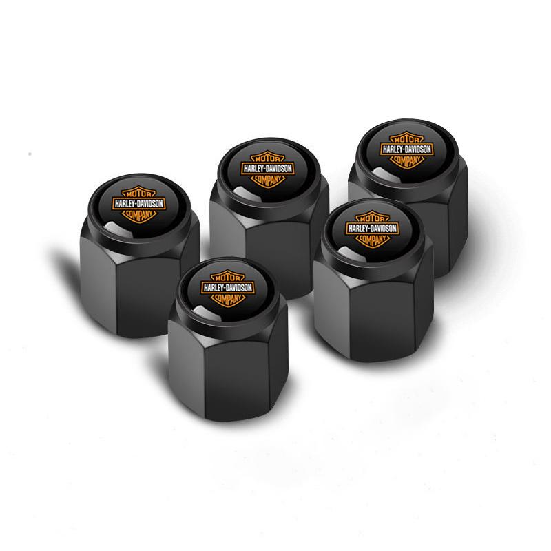 5Pcs Motorcycle Wheel Tire Air Valve Caps Air Valve Stem Dust Cover For Harley Davidson Pan America ADV 1250 PA1250 PANAMERICA