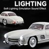 1:18 300SL Lambor V12 Miniature Models Cars Toys Alloy Diecast With Sound Light Wheels Turned Vehicles Perfect Gifts for Boys
