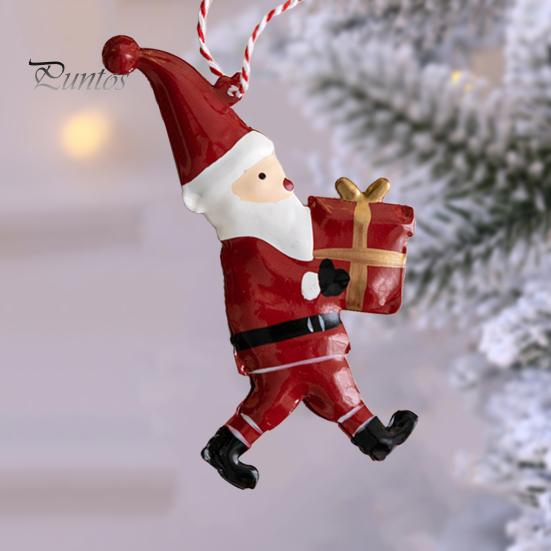 Pendentif de noël exquis en forme d'ange, soldat du père noël, pendentif d'arbre de noël pour décoration festive