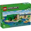 LEGO Minecraft Turtle Beach House Building Set 21254 for Kids Ages 8-10