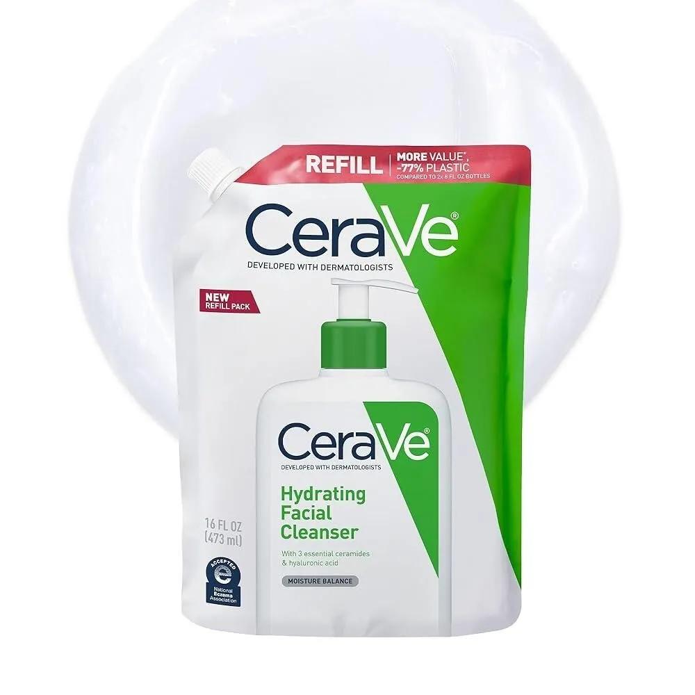 Cerave Hydrating Facial Cleanser Refill 473ml