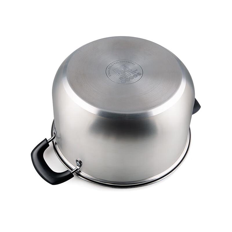 COOKER KING Stainless Steel Soup & Steamer Pot CK82015