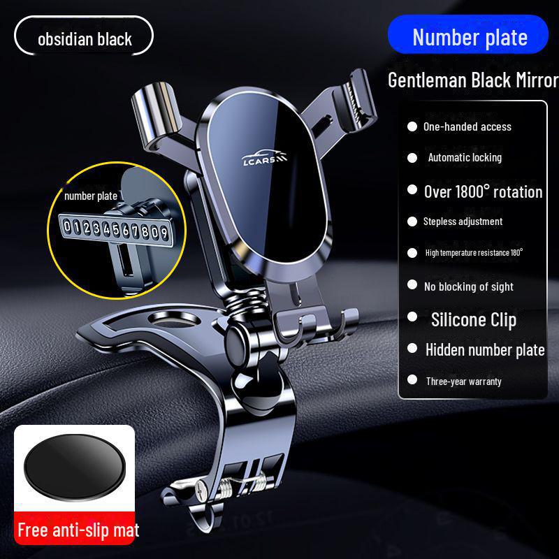 Universal 2025 Metal Car Phone Holder for Central Control Panel