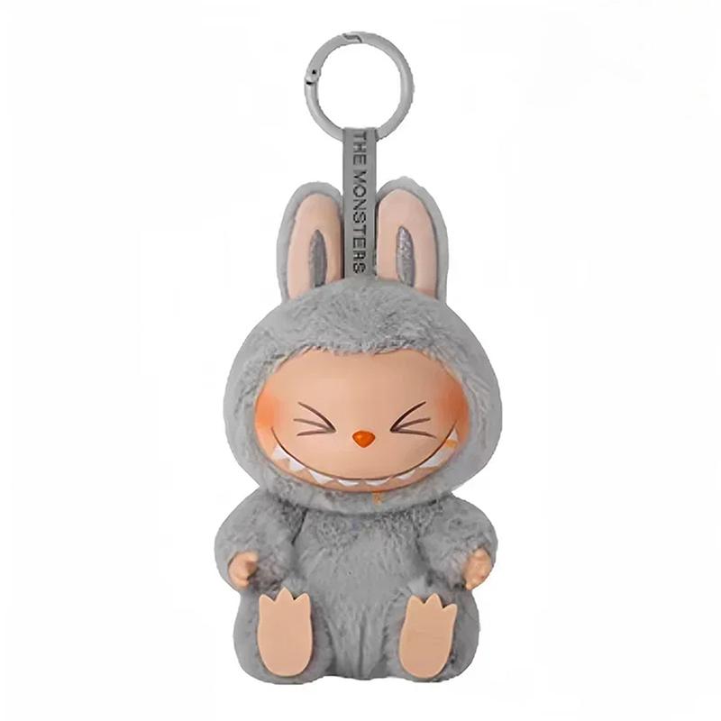 Roztomilý Labubu The Monsters Slepý box Srdíčkový makaronka Kawai Hádací taška Figurka Model Klíčenka Překvapení Dárek Hračka