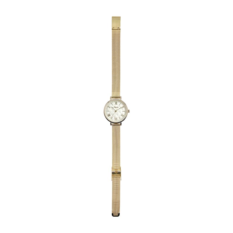 Fragola Quilted Dial Watch GD Gold [Follow] N04723A-1 Women's
