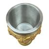 Tasse à Bière trophée de Football Résine Acier Inoxydable Tasse à Bière 400ml Grande Capacité Vaisselle pour Bière Cocktails Boissons Cadeau Unique pour Fans de Football & Trophée
