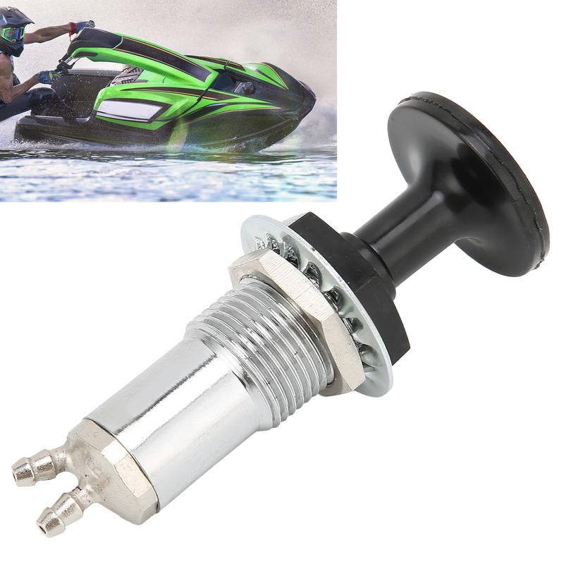 Pompa del Carburante per Motoslitta Primer del Carburante Rame ABS Resistente al Calore Inossidabile Sostituzione Pompa a Pistone per WAVEJAMMER SUPERJET Ski