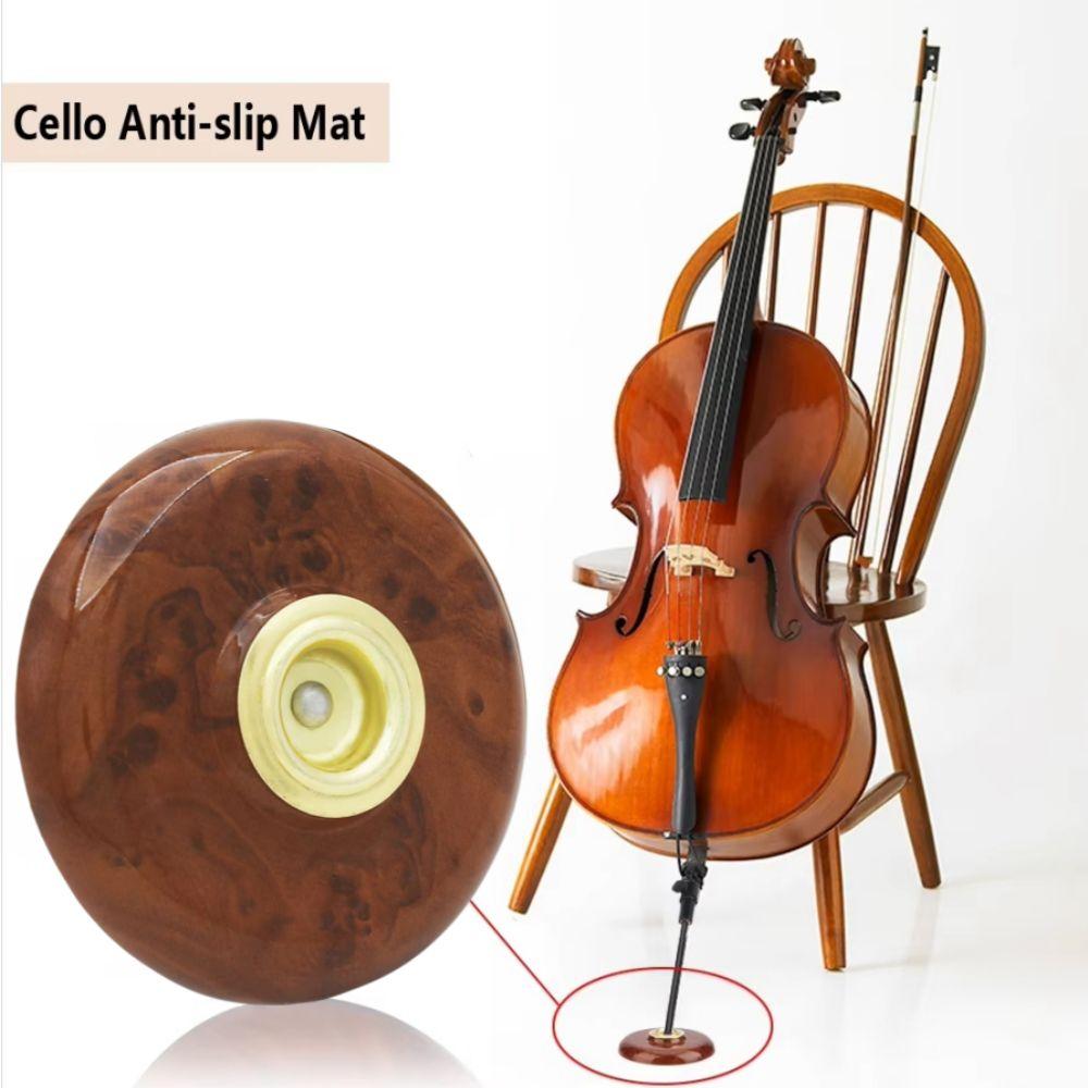 Bodenschutz Cello Anti-Rutsch-Matte Stachelpolster Endstück Cello Rutschmatte Cello Anti-Rutsch-Ständer Musikinstrumente