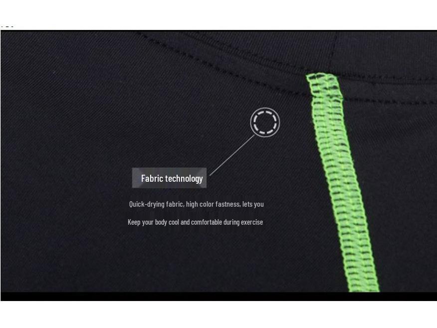 Men's Thermal Running & Ski Suit: Elastic, Warm, Breathable Quick-Dry Fitness Wear for Basketball Training in Autumn & Winter.