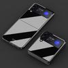 The new Samsung Zflip4 mobile phone case is suitable for galaxyzflip3 folding screen paint all-inclusive mobile phone case.
