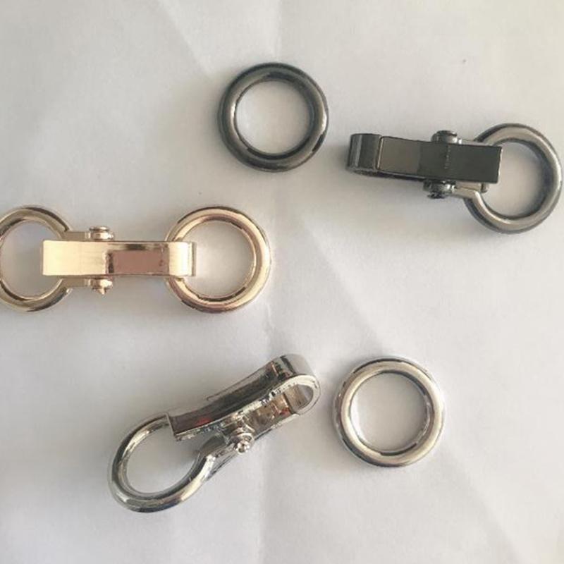 5 Pcs/Lot  Zinc Alloy Snap Fastener For Fur Coat Metal Buckle Buttons Decorative Buckle For Jacket Backpack Bag Clothing Sup.