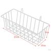 Bathroom Storage Metal Wire Conditioner Holder Deep Shelf with Hanging 3x10x8cm
