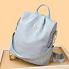 Multi-functional Backpack Simple All-in-one Waterproof Anti-theft Bag Large Capacity Nylon Schoolbag