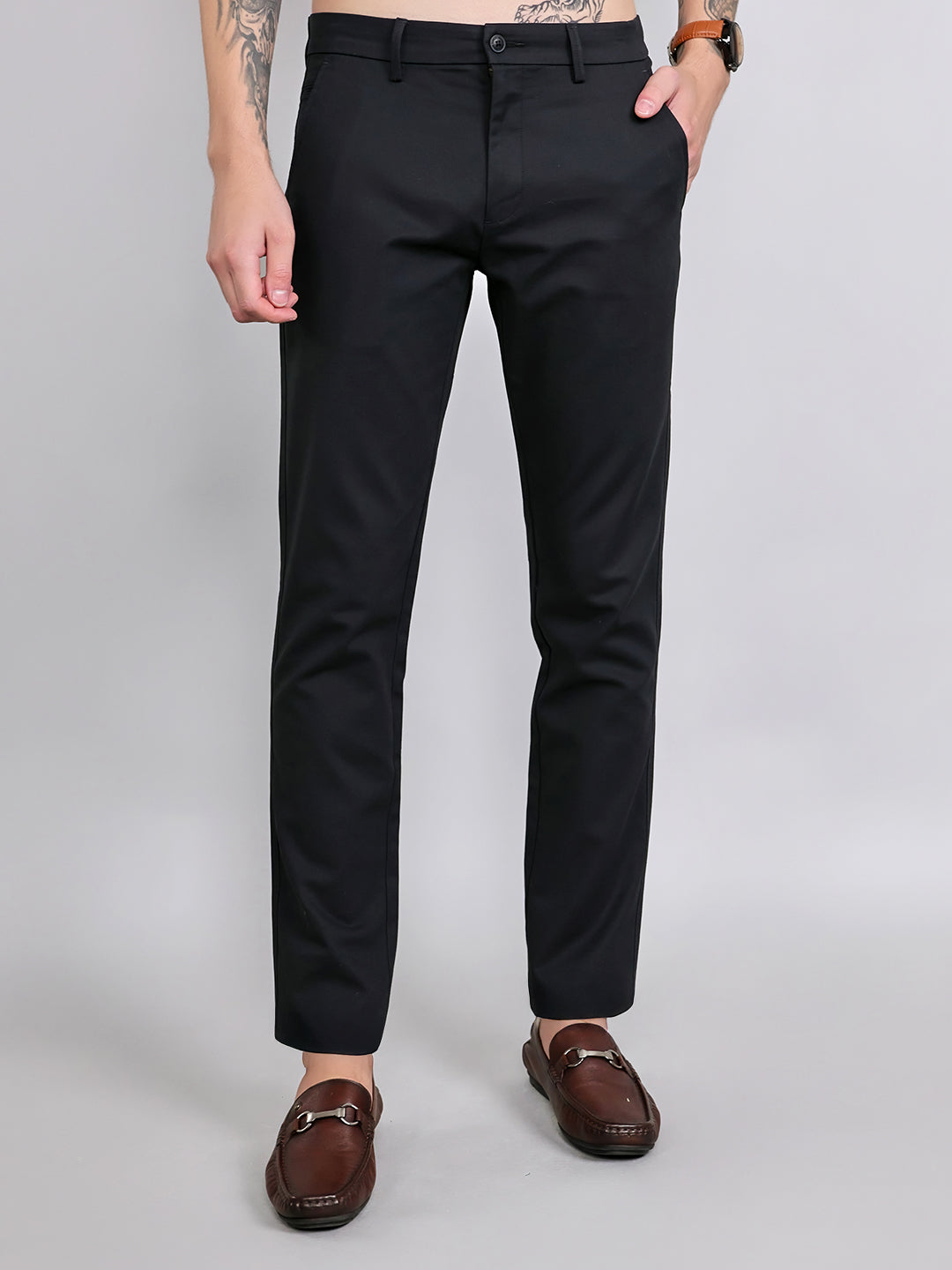 Monte Carlo Men Trouser Black 32 чёрный