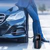 Portable Car Air Pump 150PSI Wireless Air Compressor Handheld Electric Tire Inflator with LED Light Support Power Bank
