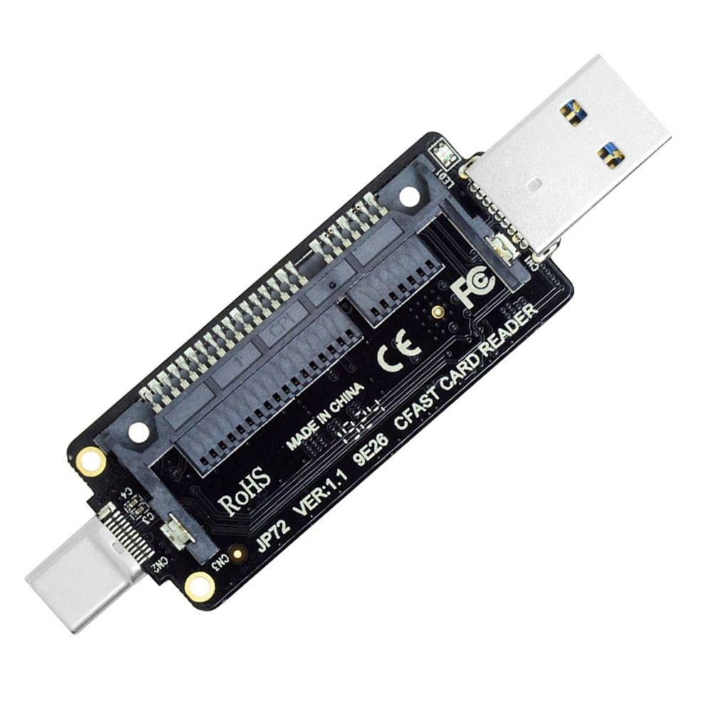

USB3.0 USB3.0 Type-C to CFAST Card Reader Dual Interface OTG Card for Laptop/Notebook/Phone