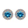2026 Bright Galaxy Champagne Gold Ring Earrings Necklace Bracelet Jewelry Four-piece Set