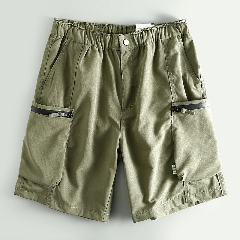 Leak-Picking! Export Export Factory Pure Cotton Men Casual Overalls Pants Tail Order Cattle Goods OEM Goods Large Trunks Tide Army Green XL