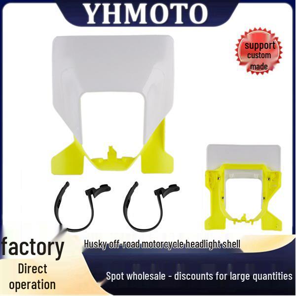 

Ghost Face Headlight for Husqvarna FE/TE 250/300/350/450 Off-Road Motorcycles чёрный