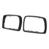 2PCS Car Rearview Mirror Frame Left Right Impact Resistant Protective Perfect Fit 51168254903 for X5 E53 2000 To 2007