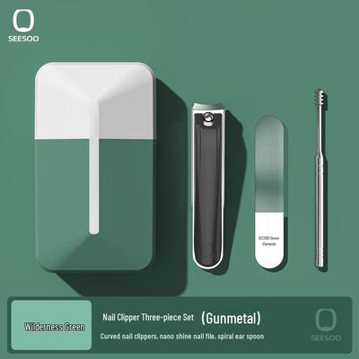 SEESOO Traveler Nail Clipper 3-Piece Set