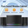 SAST A18 2.1 Bluetooth Desktop Computer Speakers CN Plug (adapter Included)