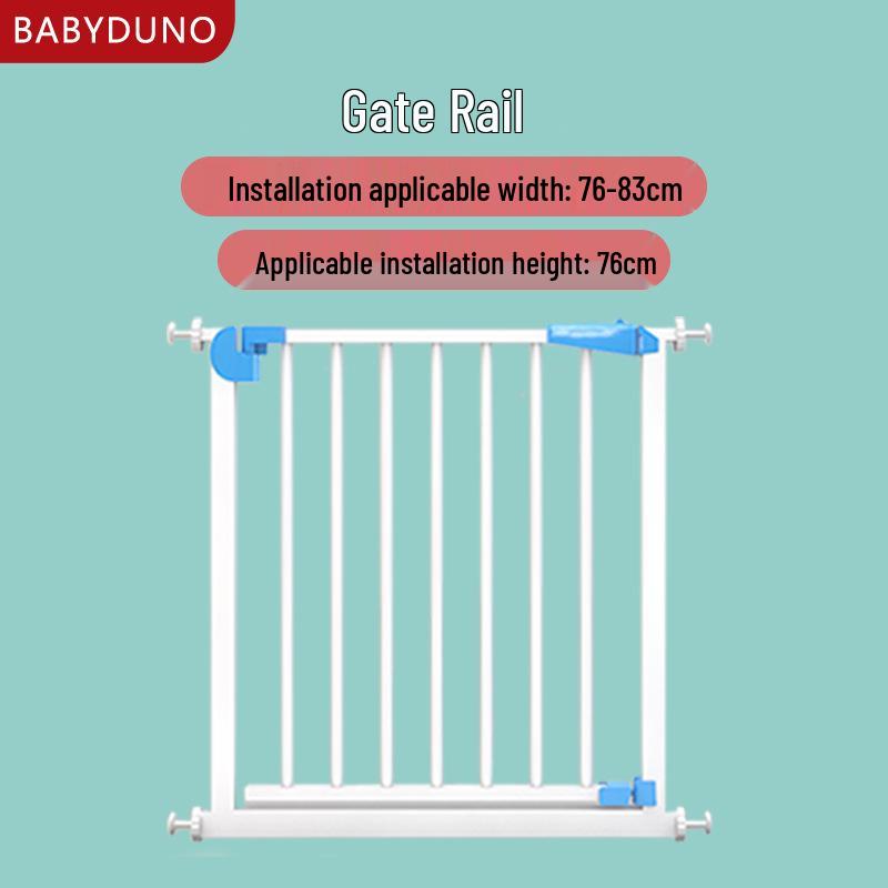 Child & Pet Safety Gate: No-Drill Stair & Door Guard Fence